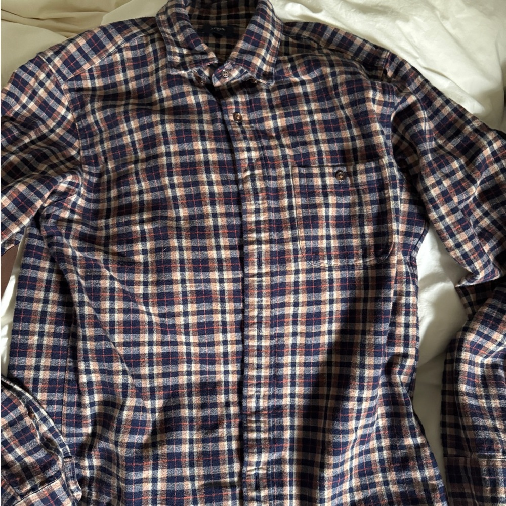J Crew Flannel Shirt Medium